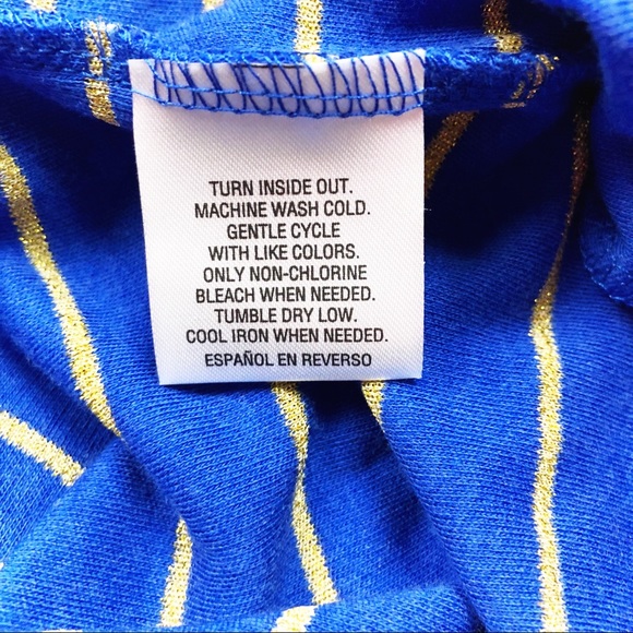 NWT Charter Club striped dress, Size XL - Picture 7 of 8